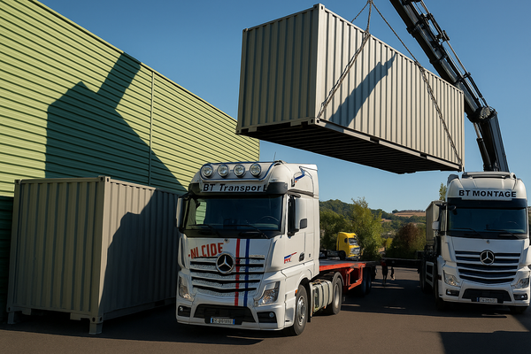 Conteneur maritime pour les hypermarchés et supermarchés : La solution idéale pour le stockage et l'agencement