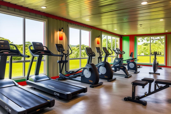 Le sport dans un conteneur maritime : solution moderne et innovante