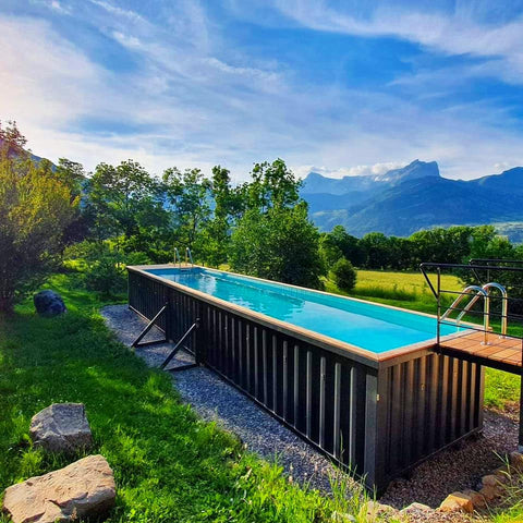 piscine container 40 pieds